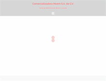Tablet Screenshot of mueblesmoem.com
